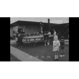 Gymnastics display at Barrack Point shopping centre