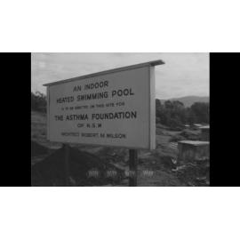 The Mont Shepherd Asthma Pool's construction is well under way