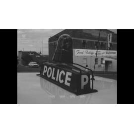 Police officers receive flu vaccinations