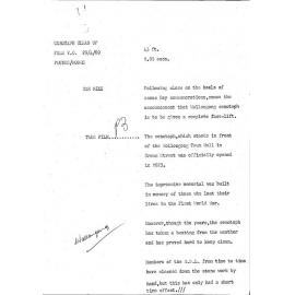 WIN News Anchor Script 29 April 1969