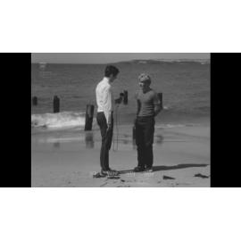 Brian was attacked by a shark while walking through an inlet