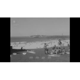 A sunny day at North Wollongong beach for last official day of patrol