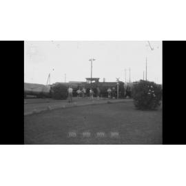 A train crash at the Steelworks
