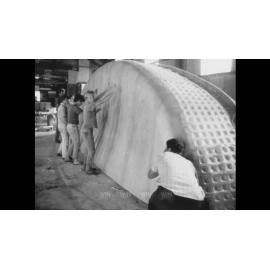 Fibreglass swimming pool construction