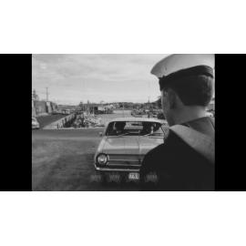 Naval Inspection at T.S.S. Albatross