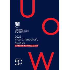 UOW Vice-Chancellor Awards Booklet 2025