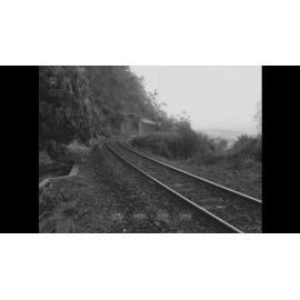 Rock Fall Blocks Rail Line - Dombarton