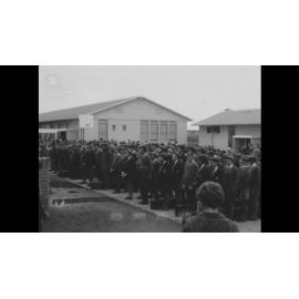 Wollongong High students have a guest at their assembly