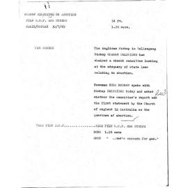 WIN News Anchor Script 30 July 1969
