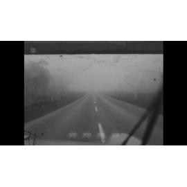 Heavy Fog on Highway                       