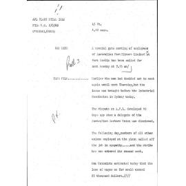 WIN News Anchor Script 08 August 1969