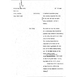 WIN News Anchor Script 20 August 1969