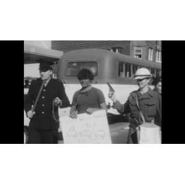 Bouganville protest march