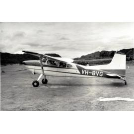 BVG Mission plane, Cessna 185