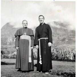 Bishop Firmin Schmidt, OFM Cap, Fr Otmar Gallagher, OFM Cap