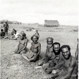 Group of Papuan men