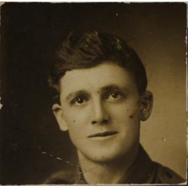 William Agate in military uniform