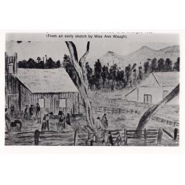 First Jamberoo Presbyterian Church erected 1842