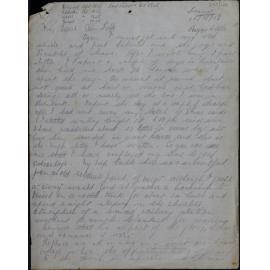 Letter to my Dear Ain Folk : Buigny L'Abbe, France