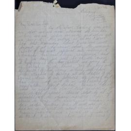 Letter to my Dear Ain Folk : Busigny, France. 18 November 1918