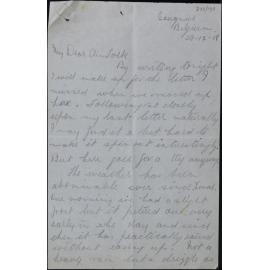 Letter to my Dear Ain Folk : Gougnies, Belgium