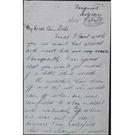 Letter to my Dear Ain Folk : Gougnies, Belgium