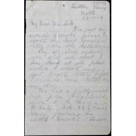 Letter to my Dear Ain Folk : Sutton Veny Wiltshire, England