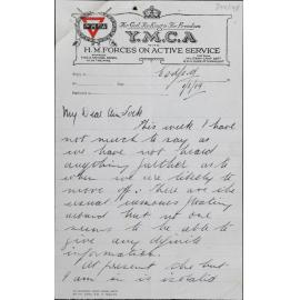 Letter to my Dear Ain Folk : Codford Wiltshire, England