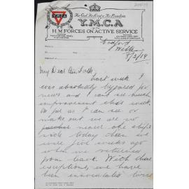 Letter to my Dear Ain Folk : Codford Wiltshire, England