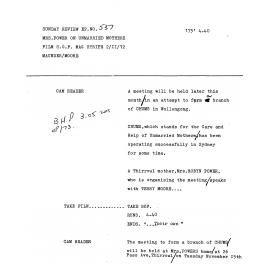 Mrs Power on unmarried mothers