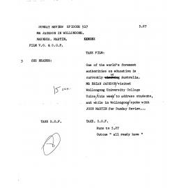 Mr Jackson in Wollongong