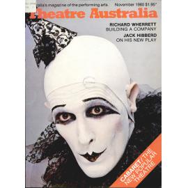 Theatre Australia: Australia's magazine of the performing arts 5(4) November 1980
