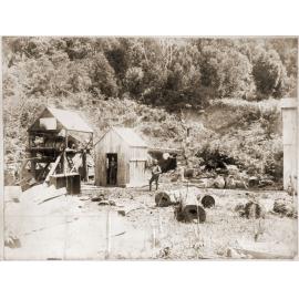 Corrimal Colliery. View of tunnel mouth