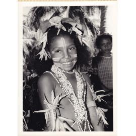 A child from Pinu School