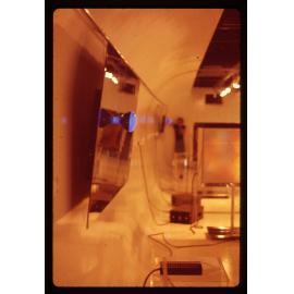 Reflector and David Smith colour organ in background