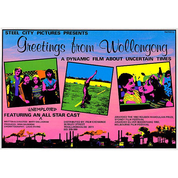 Wollongong in Posters: Art on a Telegraph Pole