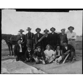 Group portrait of Cricket club