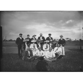 Group portrait of Tennis players