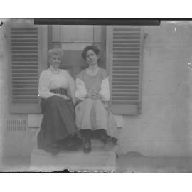 Portrait of two women