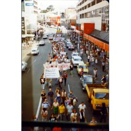 Hiroshima Day march 1979 in Wollongong 27