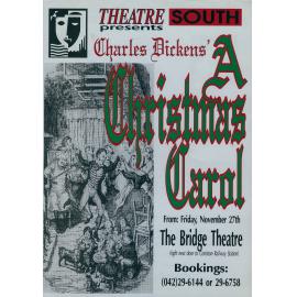 A Christmas Carol playbill