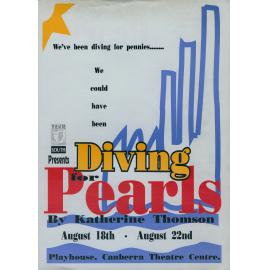 Diving for Pearls playbill