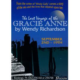 The Last Voyage of the Gracie Anne playbill