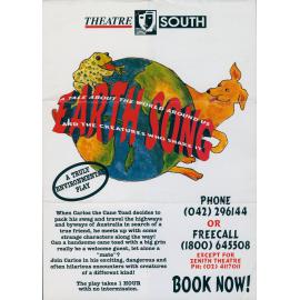 TIE Earth Song playbill