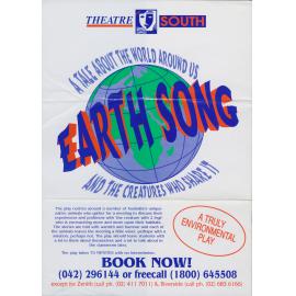 TIE Earth Song playbill  