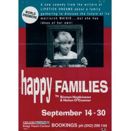 Happy Families playbill