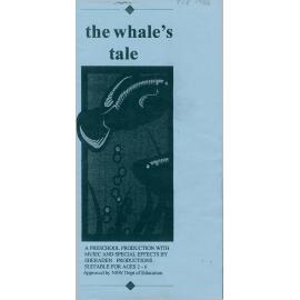 The Whale’s Tale playbill