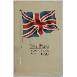 Flags of the empire postcard from Foddie