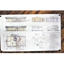 Plans of kiosk, Mt Keira