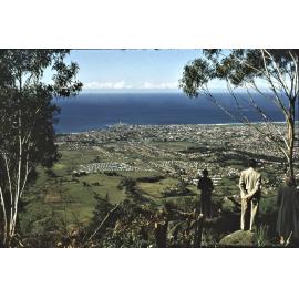 Wollongong from Mt Keira, site of Trig Lookout